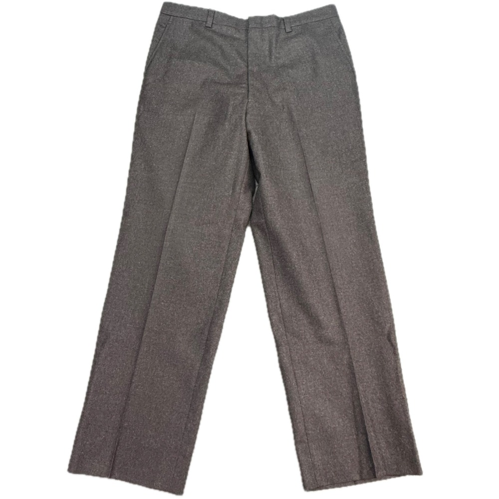 True Vintage Pendleton Wool Pants Mens 36 Brown Straight Leg Talon Zipper USA